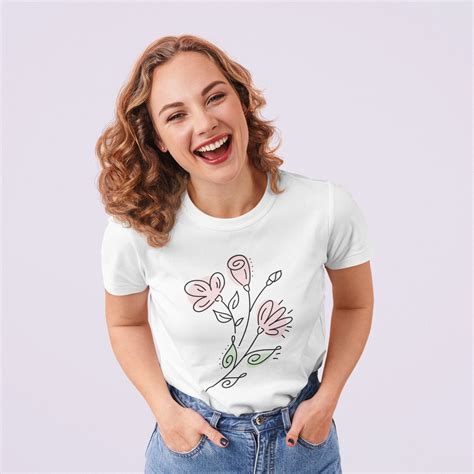 Camisa De Flor Botánica Camisa De Flores Silvestres Regalo Etsy