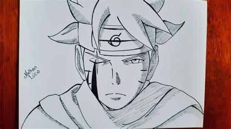Como Desenhar O Boruto Naruto Passo A Passo Youtube