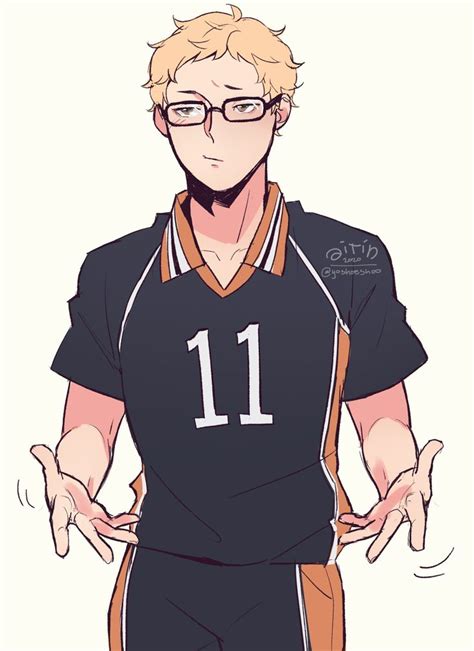 Kei Tsukishima Haikyuu Haikyuu Tsukishima Haikyuu Characters