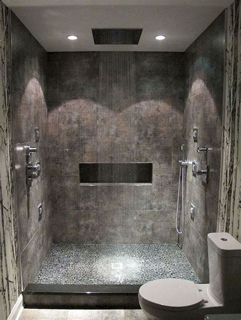 Such a stunning design feature. 40 Amazing Walk In Shower for Bathroom Ideas (8) - Ideaboz