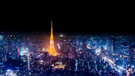 3840 x 2160 4k 9161. Tokyo Skyline at night 4K Wallpaper / Desktop Background ...