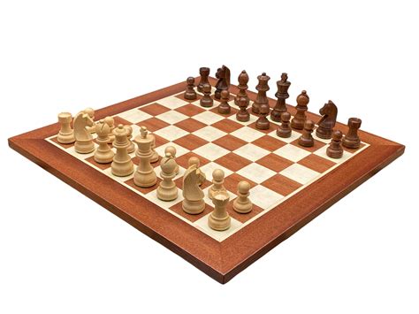 15.75" Mahogany Board, 3" Classic Acacia Pieces