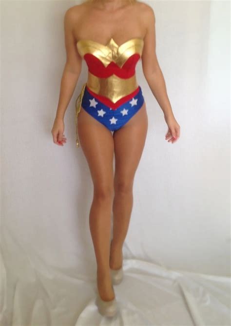 New Wonder Woman Costume Replica Custom Made Sizes Xs M