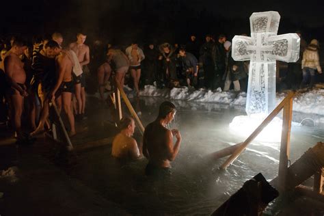 Russian Orthodox Epiphany 2011 The Jeremy Nicholl Archive