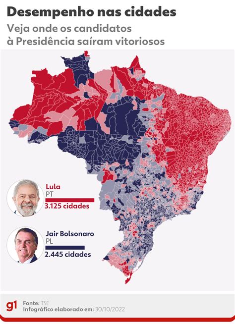 Lula Ganhou Em Estados E Bolsonaro Venceu Em No Turno Das