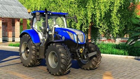 Ls 19 New Holland T6 Series Edit V10 Farming Simulator 22 Mod Ls22