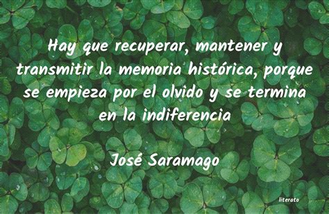José Saramago Hay Que Recuperar Mantener Y