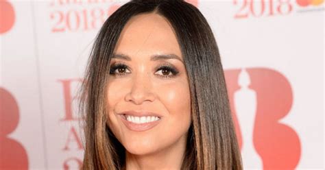 Braless Myleene Klass Courts Wardrobe Malfunction As Assets Escape Slashed Top Daily Star