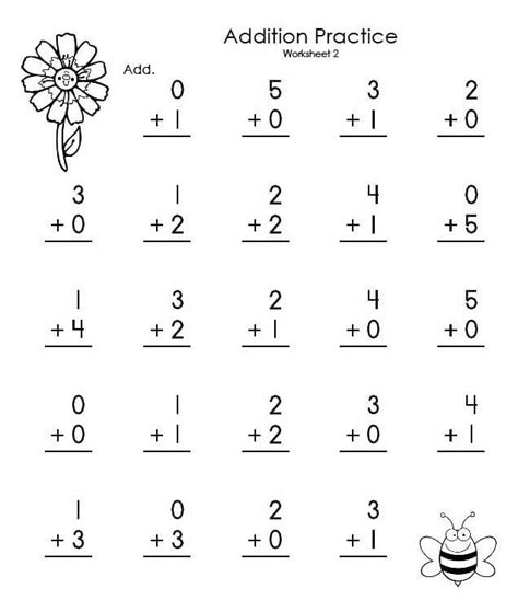 Kindergarten Practice Math Worksheets Printable Kindergarten Worksheets