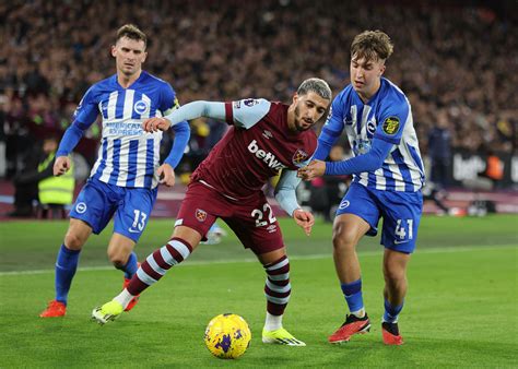 Premier League: West Ham-Brighton Stalemate