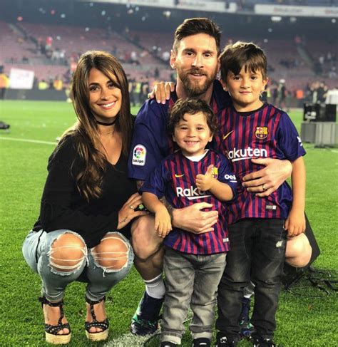 Las Postales De Messi Con Su Familia En El Caribe En El Paraíso Con