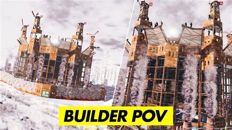 How I Build For The Best 10x Rust Clan Builder Wipe Progression Youtube