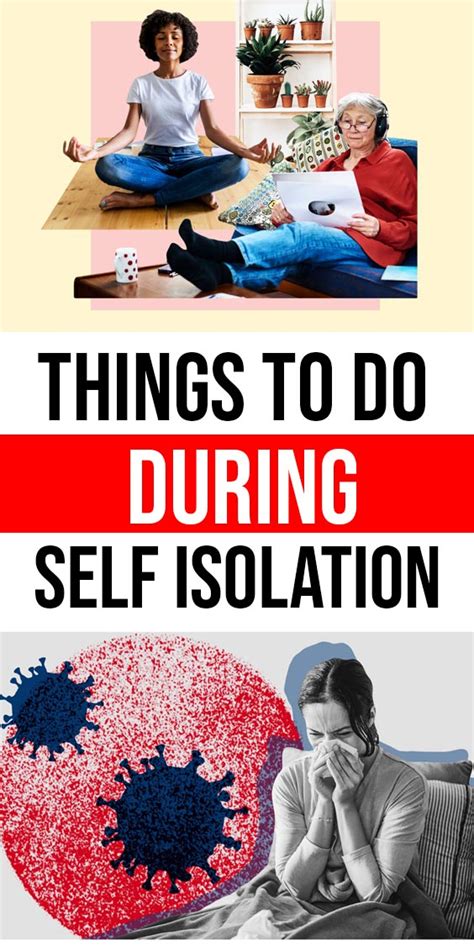 70 Things To Do During Self Isolation Healthy Lifestyle