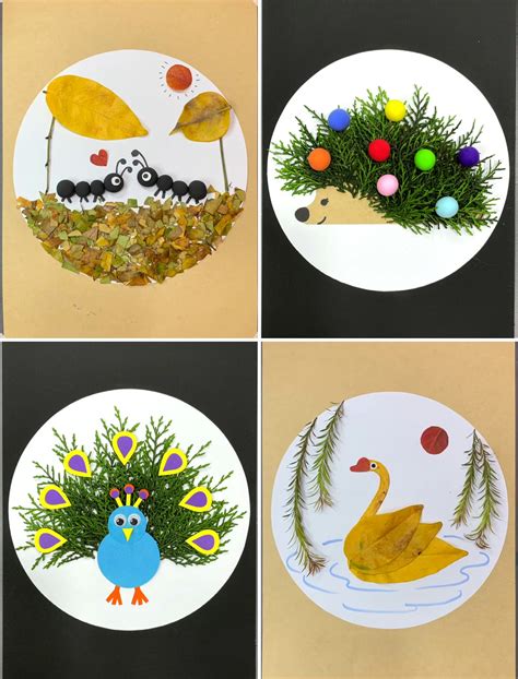 Beautiful Leaf Crafts For Kids Craft Diy Leaf Crafts That Kids Can