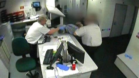 Custody Assault Footage Released Bbc News