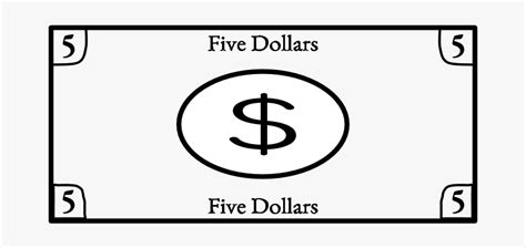 Five Dollar Bill Clip Art