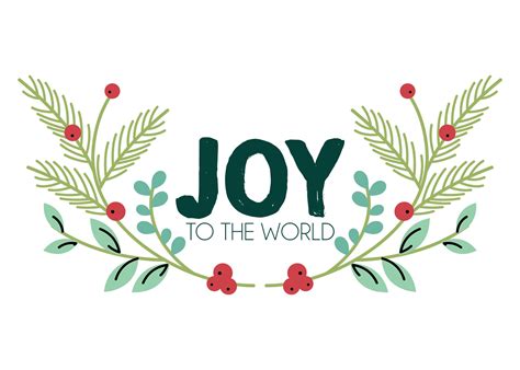 Joy To The World 5x7 Printable Joy Sign Christmas Christmas Profile