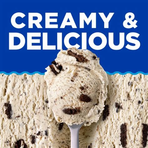 Kroger Deluxe Cookies N Cream Ice Cream Tub 48 Oz Marianos