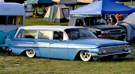 1961 Chevy Parkwood Wagon At The 2015 Steel In Motion Nost Flickr