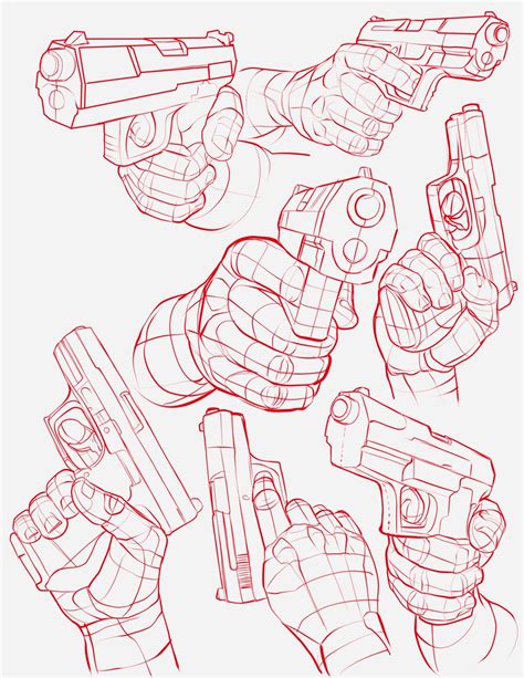 Drawing Gun Pose Reference