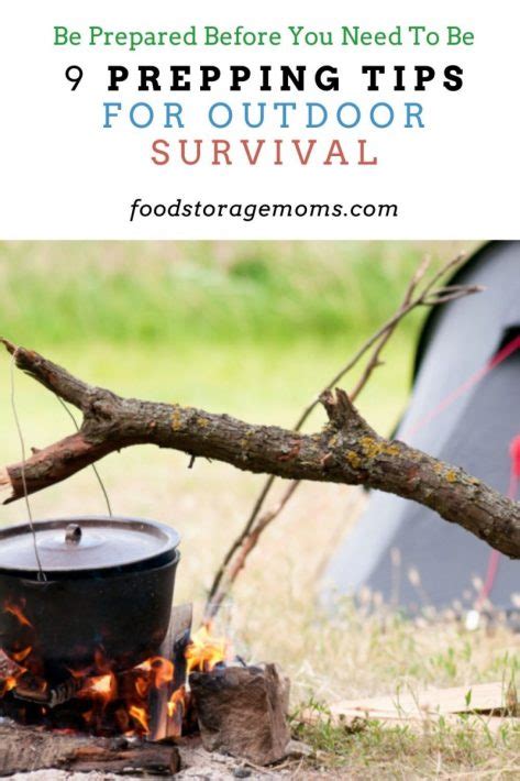 9 Prepping Tips For Outdoor Survival Food Storage Moms