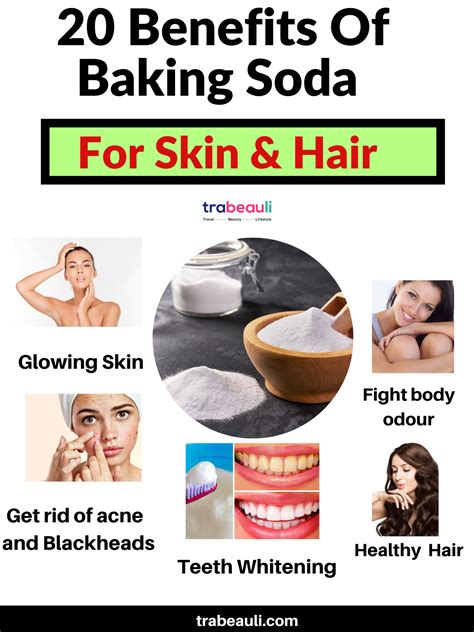 20 Beauty Benefits Of Baking Soda For Skin Uses Must Know Trabeauli