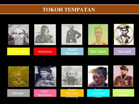Dato' bahaman and 17 others; PERJUANGAN TOKOH TEMPATAN