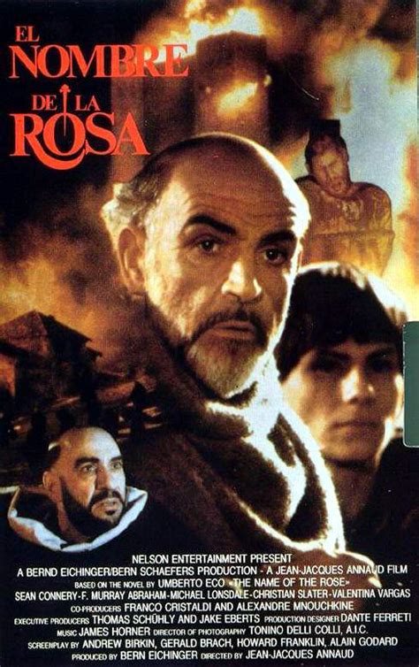 Carátulas de cine Carátula de la película El nombre de la Rosa