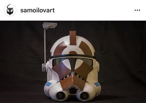 My Russian Friend Samoilovart Makes Custom Clone Helmets And Did This