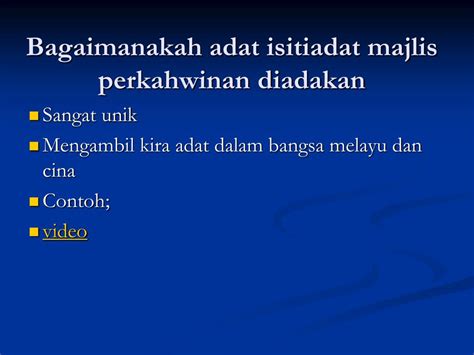 Ini terus diamalkan oleh gendang besar ini dimainkan di dalam dua adat istiadat diraja. PPT - HUBUNGAN ETNIK SKP 2204 PENSYARAH: DR ADLINA BT ...