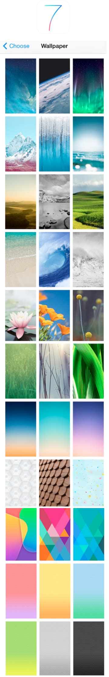Ios 7 Ipad Wallpaper Bundle Pt 1 By Cptneclectic On Deviantart