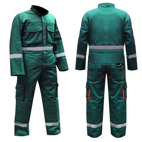 Mens Boiler Suit Work Wear Overalls Coveralls Mechanics Boiler Suit