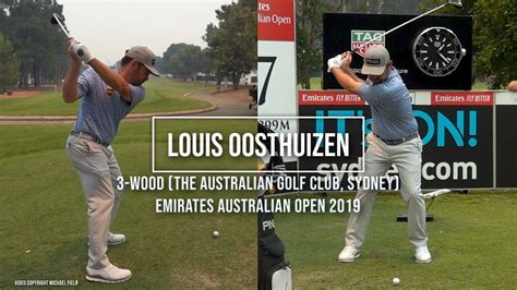 Perennial major contender louis oosthuizen found himself back in familiar territory, tied for the lead with two holes louis oosthuizen of south africa at the 2021 us open at torrey pines golf course. Louis Oosthuizen Golf Swing 3 Wood (DTL & FO views ...