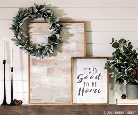 Soft Whites Greenery The Perfect Winter Mantel Hobby Lobby Wall