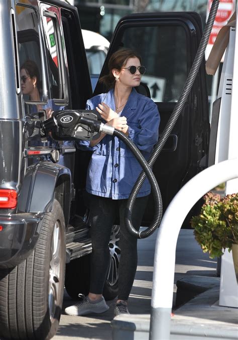 And emma roberts is happily taken. Lucy Hale at the Gas Station in Studio City 02/10/2021 ...