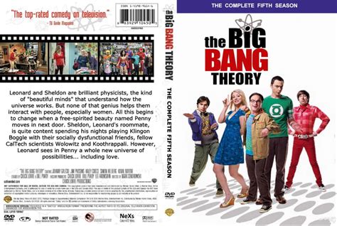 The Big Bang Theory Season 5 Tv Series Front Dvd Cover