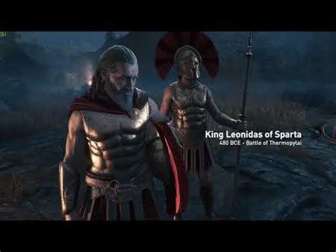 Assassin S Creed Odyssey Leonidas And Spartans Opening Cut Scene