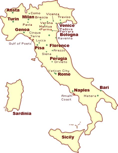 What Are The 20 Regions Of Italy Italy Travel Rome Study Abroad