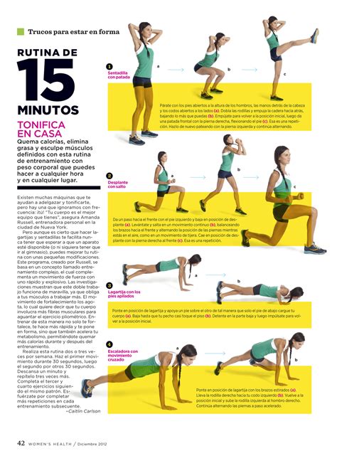 Ejercicios En Casa Para Tonificar Entrenamiento En Casa Para