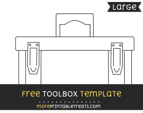 Tool Box Templates Free Printable Templates