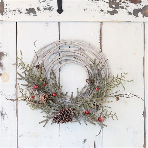 Sugared Pine Wreath Primitives By Kathy