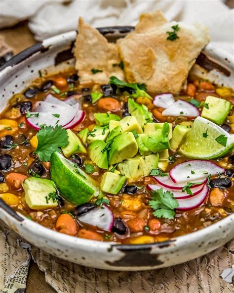 When it comes to delicious, satisfying meals, nothing beats vegan mexican food. Easy Vegan Mexican Posole - Monkey and Me Kitchen ...