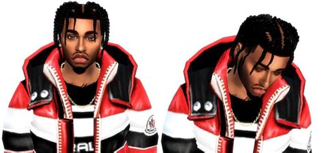 Kendrick Braids Sims 4 Cc Custom Content Black Hairstyle By
