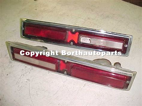 1966 Bel Air Biscayne Car Tail Lights Housings Rh Dd Borthautoparts