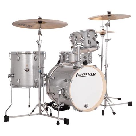 Ludwig Breakbeats 2022 By Questlove 4 Piece Shell Pack With Snare Drum
