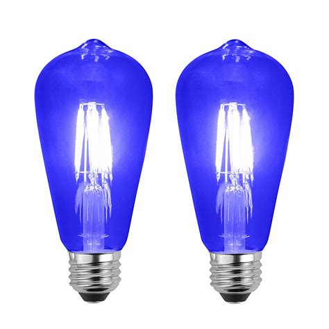 With many years development, china led company has learned very advanced led light produce technology, which help china led light suppliers can bring the most. SleekLighting LED 4Watt Filament ST64 Blue Colored Light ...