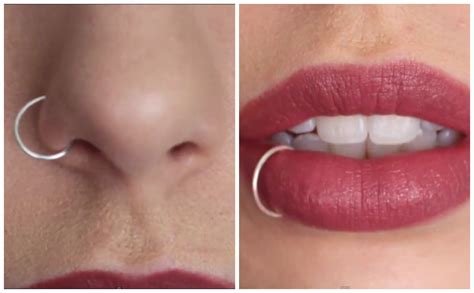 Diy Basic Nose Ring Tutorial Pastel Goth Inspiration Diy Lip Rings
