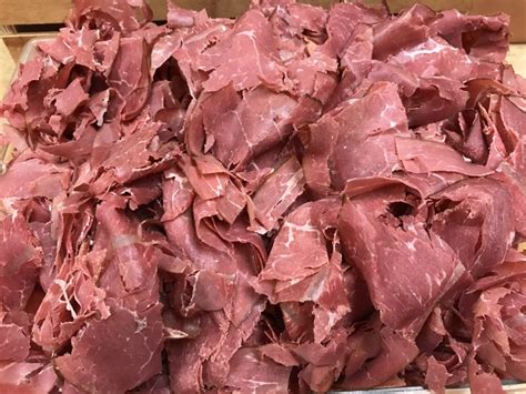 1lb Chipped Dried Beef Hummers Meats