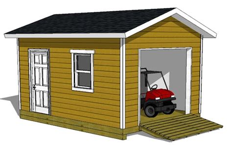 However, a single garage door at eight to nine feet wide and seven to eight feet high is a common measurement for many homes. Gres: 10 x 12 shed plan free