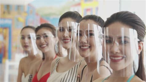 Miss Beauty Pageant Contest `thai Garm` In Bikini Photo Profile Stock Footage Video Of Media